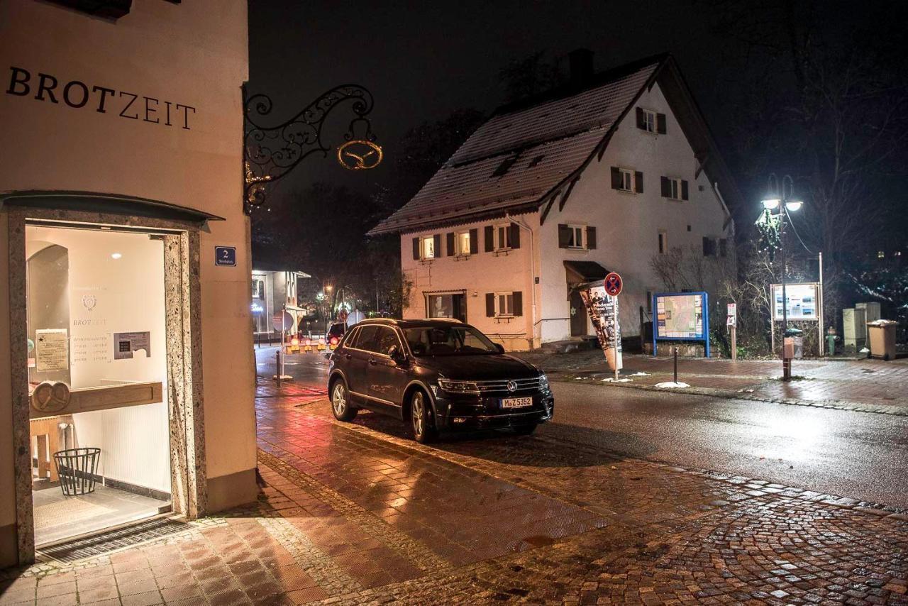 Ferienwohnung München- Pullach, Wohnen im Grünen Exterior foto